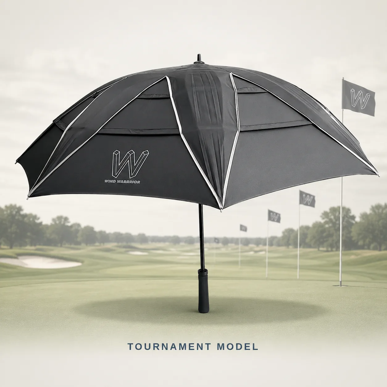 Wind Warrior Tournament Model golf umbrella